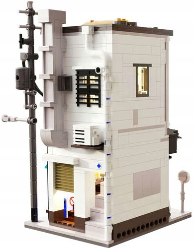 KLOCKI CADA JAPOŃSKI SKLEP Z BUŁKAMI BUN SHOP BUDYNEK ŚWIATŁO LED 1108 EL. na Arena.pl