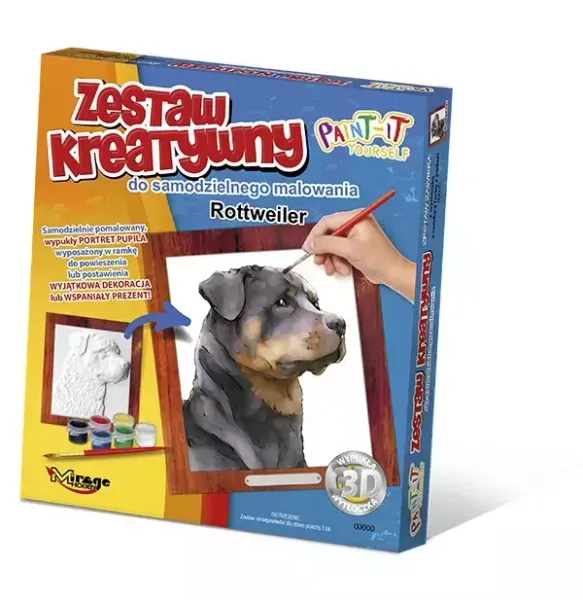 Zestaw kreatywny. Rottweiler zdjęcie 1