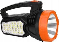 SZPERACZ LATARKA ŁADOWALNA AKUMULATOROWA TURYSTYCZNA REFLEKTOR 230V LED