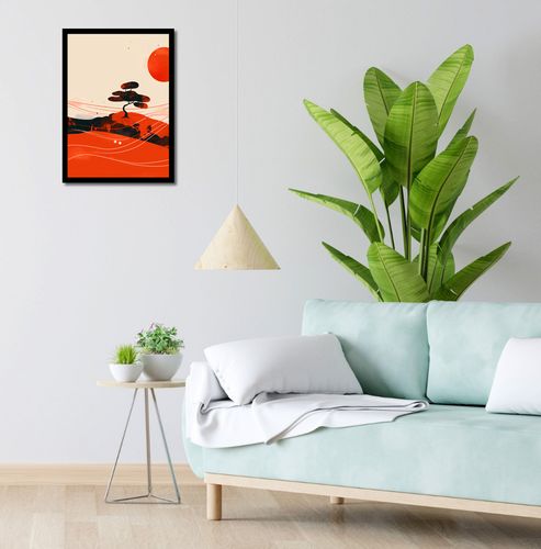 Plakat 40x55cm Czerwone Pustynne Pejzaże na Arena.pl