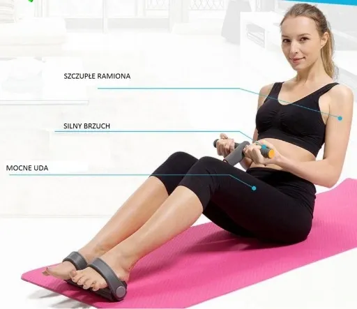 EKSPANDER expander DO ĆWICZEŃ MODELUJĄCYCH FITNESS zdjęcie 10