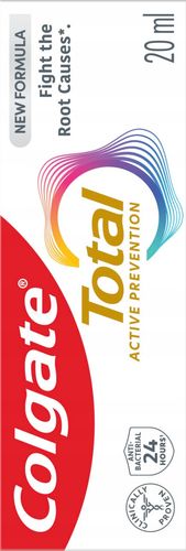 COLGATE TOTAL ORIGINAL PASTA DO ZĘBÓW MULTIOCHRONNA Z FLUOREM 20 ML na Arena.pl