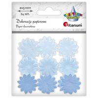 A`24 Niebieski Bukiet - Elegancka dekoracja, która odmieni każde wnętrze.