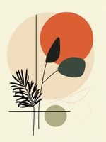 Plakat 30x40cm Zachód Słońca nad Oazą