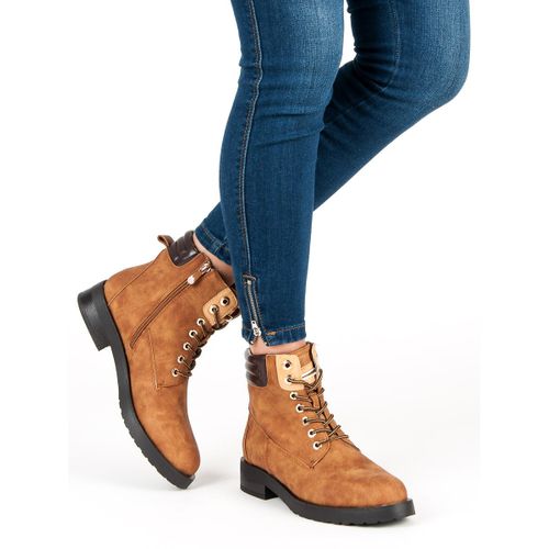 Brązowe traperki r.39 na Arena.pl