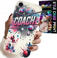ETUI DO IPHONE 16e - SIATKÓWKA COACH SIATKA OBUDOWA, PLECKI