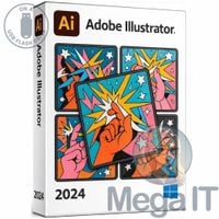 ADOBE ILLUSTRATOR 2024 - Licencja Wieczysta (LifeTime) - Windows - Licencja Biznes - BOX (USB)