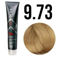Inebrya farba do włosów, koloryzacja trwała, 100 ml 9/73 świetlisty blond złoty brąz