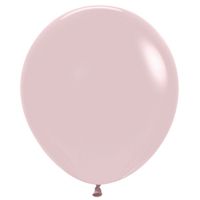 Balon lateksowy pastelowy brudny różowy, 60 cm