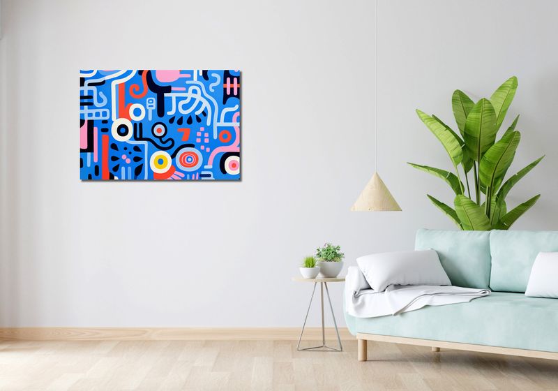 Obraz 90x60cm Rytmiczne Echo zdjęcie 2