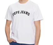 Pepe Jeans T-Shirt Clement PM509220 Biały Regular Fit S