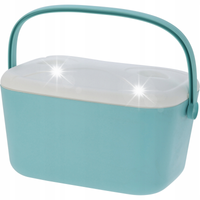LODÓWKA TURYSTYCZNA 20 L TWORZYWO SZTUCZNE 47 X 31,5 X 27 CM TURKUSOWA