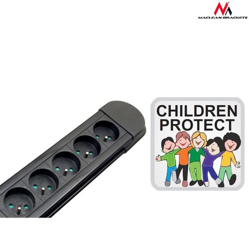 PRZEDŁUŻACZ LISTWA ZASILAJĄCA 10 GNIAZD 1,5m KABEL AUTOMATYCZNY BEZPIECZNIK na Arena.pl