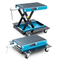 19205 Podnośnik motocyklowy 12-37cm udźwig do 500kg wózek manewrowy