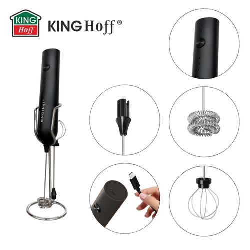 elektryczny mikser do koktajli spieniacz do mleka kinghoff kh-2001 na Arena.pl