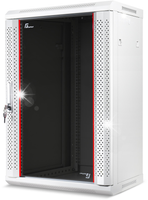 SZAFA RACK GETFORT 19 CALI 18U 600X450 WISZĄCA SZARA