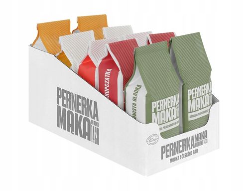 MĄKA ORKISZOWA JASNA GŁADKA TYP 630 10x1 kg PERNERKA na Arena.pl