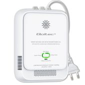 Qoltec Czujnik wycieku gazu CH4 LED Alarm 85dB
