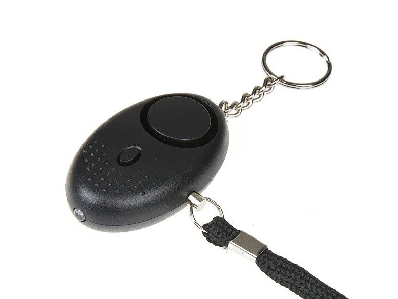 Alarm osobisty GUARD Scorpion z latarką LED, czarny, syrena 120dB zdjęcie 1