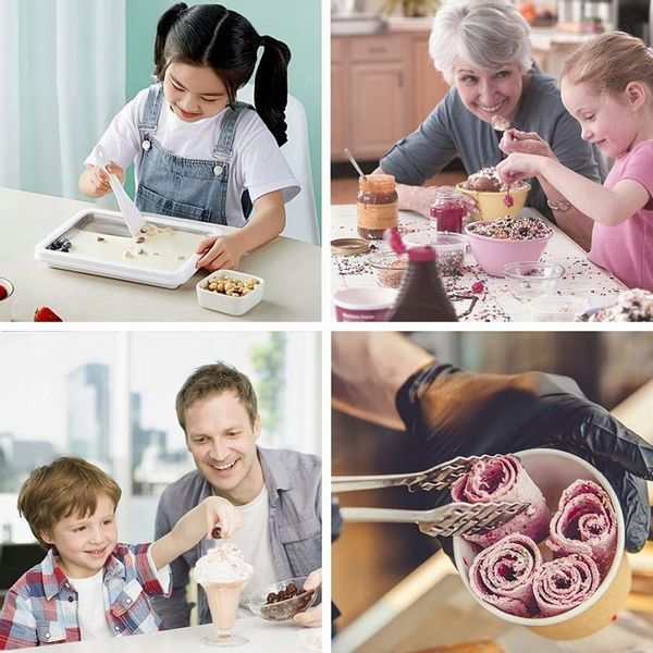 MASZYNA DO LODÓW TAJSKICH MASZYNKA DO ROBIENIA LODÓW LODY TAJSKIE ICE CREAM zdjęcie 8