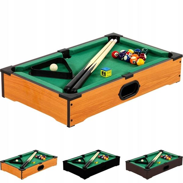 MINI STÓŁ BILARDOWY POOL BILARD + AKCESORIA zdjęcie 2