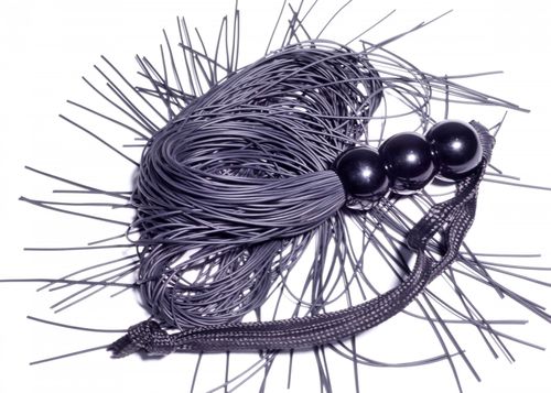silicone whip black 10   fetish b   series na Arena.pl