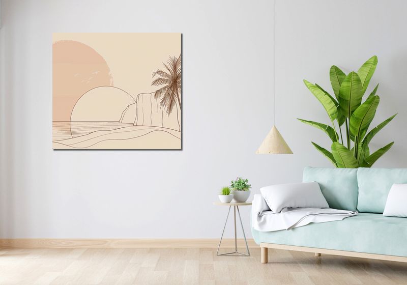 Obraz 100x90cm Szept Tropików zdjęcie 2