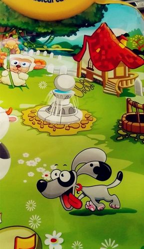 MATA MUZYCZNA INTERAKTYWNA EDUKACYJNA WESOŁA FARMA ODGŁOSY ZWIERZĄT na Arena.pl