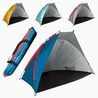 Namiot plażowy AQUASTIC Concielo niebieski PARAWAN FILTR UPF 50+ OCHRONA UV