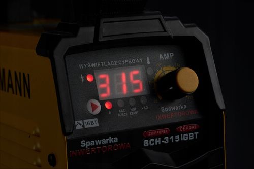 SPAWARKA INWERTOROWA INWERTEROWA 315A LCD MMA TIG KĄTOWNIK MASKA na Arena.pl