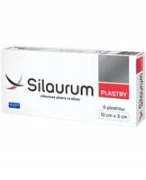 Silaurum silikonowe plastry na blizny 10x3cm 6 szt
