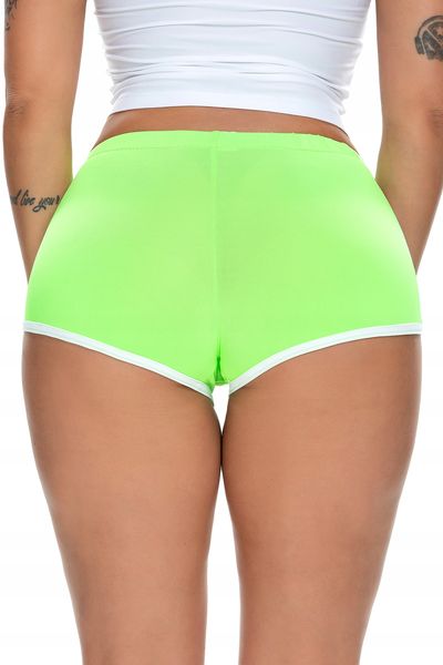 SZORTY Damskie SPORTOWE Wygodne SPODENKI Zielone L zdjęcie 8