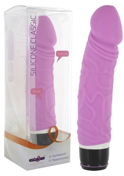 Wibrator Silikonowy Gruby Silicone Classic zdjęcie 1