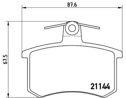 TARCZA HAM TYL 245X10 P BREMBO na Arena.pl