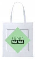 Dla Mamy Mamusi Prezent Torba Eco Biała Shopper Z Nadrukiem Ze Zdjęciem