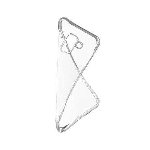 Nakładka Plating Soft TPU do iPhone 7 Plus / iPhone 8 Plus srebrna na Arena.pl