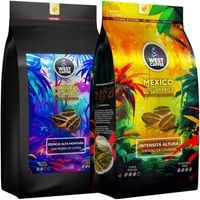 Kawa Ziarnista ZESTAW 2KG Honduras + Mexico 100% Arabica Świeżo