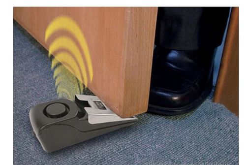 Klin alarm 95db drzwi blokada bezpieczne uchylenie na Arena.pl