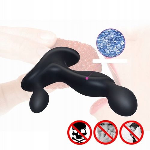 MASAŻER PROSTATY WIBRATOR KOREK ANALNY 3w1 USB na Arena.pl