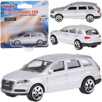 metalowe autko licencjonowane audi q7 1:64 resorówka resorak za5058