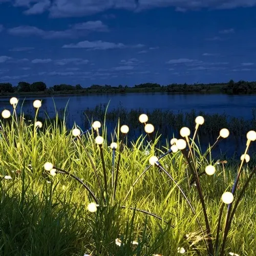 Lampki Ogrodowe Solarne Kulki Oświetlenie 4 Szt na Arena.pl
