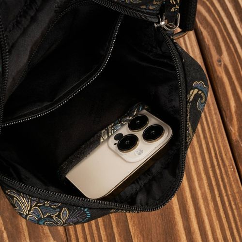 torebka damska listonoszka skórzana z orientalnym wzorem paolo peruzzi na Arena.pl