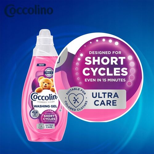 Coccolino Wonder Wash Ultra Care Żel do prania kolorów 37 prań 1480ml na Arena.pl
