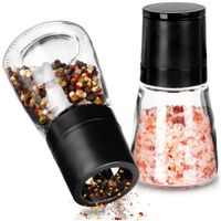 2x Młynek Pieprzu Soli Mielenia Przypraw Młynki Zestaw Młynków Przyprawnik