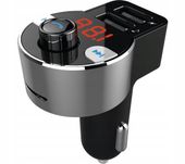 Transmiter Samochodowy FM TechniSat DIGICAR 1 BT MP3 WMA 2x USB Mikrofon