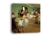 The Dance Class, Edgar Degas - obraz na płótnie 85x85 cm