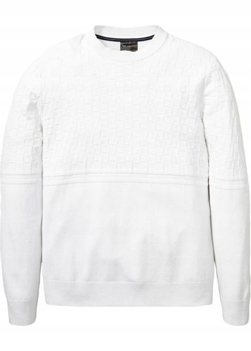 BONPRIX BIAŁY SWETER MĘSKI PLUS SIZE R.3XL X448113 na Arena.pl