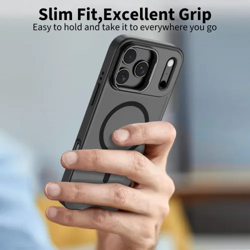 Etui Tech-Protect MagStand MagSafe na iPhone 17 Pro - czarny mat na Arena.pl