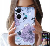ETUI DO OPPO RENO8 LITE 5G - KWIATKI KWIECISTE MODNE WZORY PLECKI