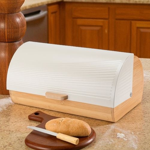 chlebak bambusowy pojemnik na pieczywo e-6078 na Arena.pl